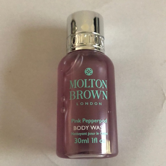 MOLTON BROWN Pink Pepperpod Body Wash Travel Sz 1oz - Picture 1 of 4